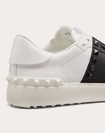 ROCKSTUD UNTITLED SNEAKER IN CALFSKIN LEATHER WITH TONAL STUDS - Image 3